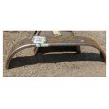 2 metal trailer fenders, 63"