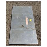 Aluminum, Plate Stock, Thickness (Decimal) 0.125"