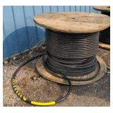 Partial roll sheilded copper wire 1"diameter