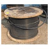 Partial roll shielded aluminum wire approximately