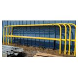 Tubular railing 4 pieces measuring 10