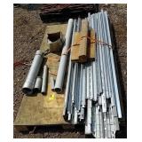 Pallet of metal chanel