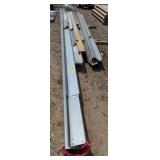 Pallet of industrial metal