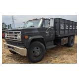 (V) 1988 GMC Sierra C70 Dump Truck 5 speed manual