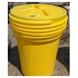 Eagle waste container w/ lid