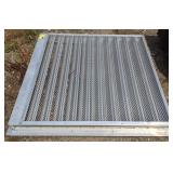 Louvered Screened Grate. 47.5x47.5