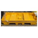 Pair of Yellow Spill Plates