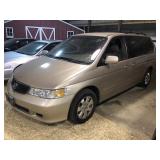 2002 Honda Odyssey mini van, 203k, runs, title