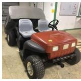2004 Toro Twister 1600 gas golf cart, dump bed