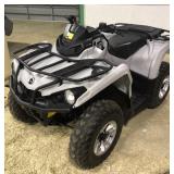 2015 Can Am BRP Outlander SST G2 ATV, automatic