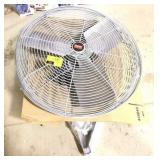 Dayton barn fan with hanging bracket