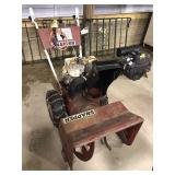 Snapper gas snow blower, electric start