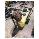 Brinly pull behind sprayer