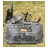 Pair of mower bagger units