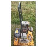 Wacker gas plate compactor, not tested