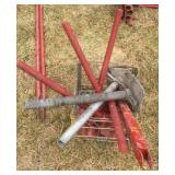 Set of scaffold feet