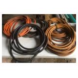 Lot of 5 air hoses