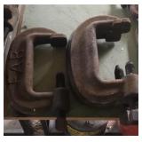 Large c clamp, made in england