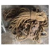 Large lot of rope