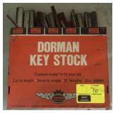 Dorman key stock vintage cabinet with steel stock