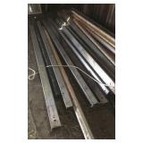 Lot of aluminum beams