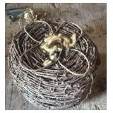 Roll of barbed wire