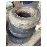 Lot of used tires