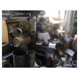 Large lot of pvc fittings
