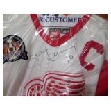 Signed Yzerman Jersey