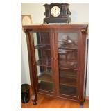Nice Oak Secretary Bookcase
