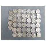 Roll of Washington quarters (40)