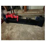 Manual log splitter