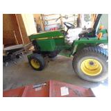 tractors, boat, golf cart, furniture 