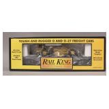 MTH 30-7616 MTH Construction RailKing Flat Car MTH 30-7616 MTH Construction RailKing Flat Car