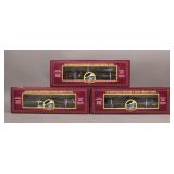 MTH 20-98103 A, B & C WVP & P Skeleton Log Cars