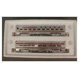 MTH 20-6121 Santa Fe 2-Car Aluminum Passenger Set