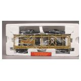 MTH 30-7674 TTOS Auto Carrier w/ ERTL T-Birds MTH 30-7674 TTOS Auto Carrier w/ ERTL T-Birds
