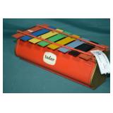 Vintage Tudor Pressed Metal 12" Xylophone