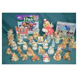 Lg Lot Cherrished Teddies Figures No Boxes
