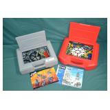 2 Boxes Knex Building Pieces & Accessories