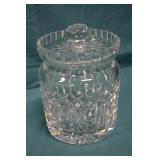 Irish Waterford Crystal 7" Biscuit Jar