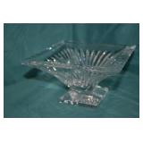 Irish Waterford Crystal Clarion 6" Square Bowl