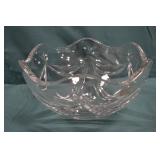 Mikasa Slovinia Royal Crown 10" Crystal bowl
