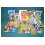 Lot Trolls Toys, Books, And More