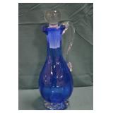 Bohemian Czech 12" Crystal Decanter