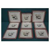 9pcs Tabletops Gallery 3 Chefs Plates