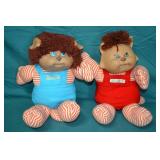 2 Cabbage Patch Kids Koosas Dolls