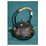Japanese Style Tetsubin Cast Iron Tea Kettle