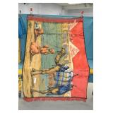 48" x 72" Egyptian Wall Woven Tapestry