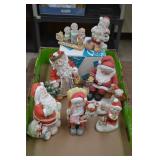 7pcs Dreamsicles Santa & Christmas Figures